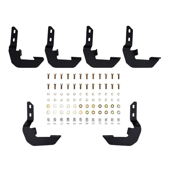 Westin HDX Xtreme Nerf Step Bars Powder Coated Textured Black Steel 56-24125