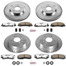 PowerStop Z26 Street Performance Ceramic Brake Pad and Drilled & Slotted Rotor K
