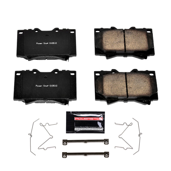 PowerStop Z23 Evolution Sport Carbon-Fiber Brake Pads With Hardware