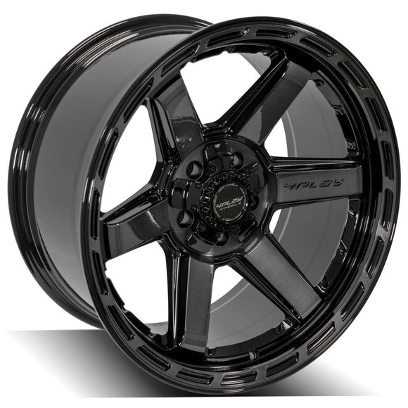4Play Gen3 4P63 20x10 Black Brushed Face Tinted Wheel 5x127 ET-18 CB87.1