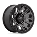 20x10 Fuel Off-Road D825 Traction Matte Gunmetal Black Ring 8x165.1 ET-18 Wheel