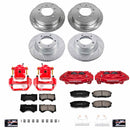 PowerStop Z23 Daily Driver Carbon-Fiber Ceramic Pads Drilled & Slotted Rotor & C