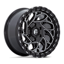 17x9 Fuel Off-Road D840 Runner OR Black 5x127 ET-12 CB71.5 Wheel Rim