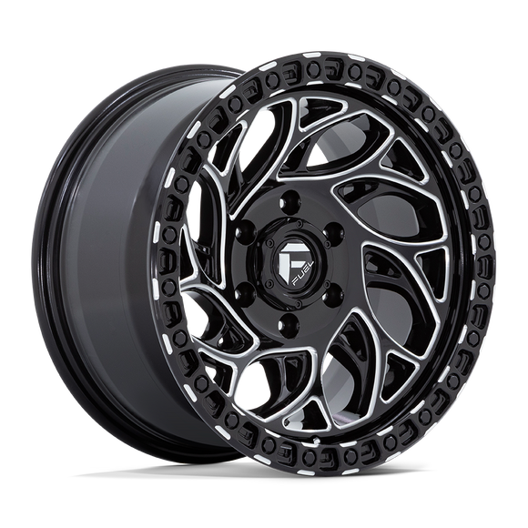 17x9 Fuel Off-Road D840 Runner OR Black 5x127 ET-12 CB71.5 Wheel Rim