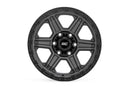 17x8.5 Rough Country 79 Series Gunmetal Gray 6x5.5 ET0 Wheel Rim