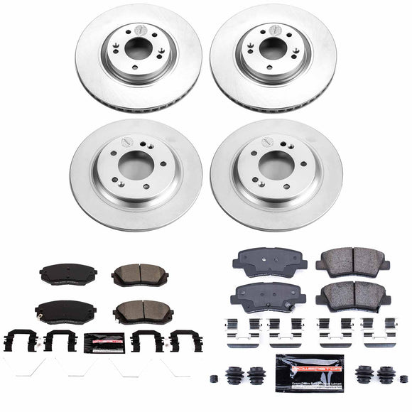 Z23 Daily Driver Premium Carbon-Fiber Ceramic Brake Pad and Fully Coated Rotor K