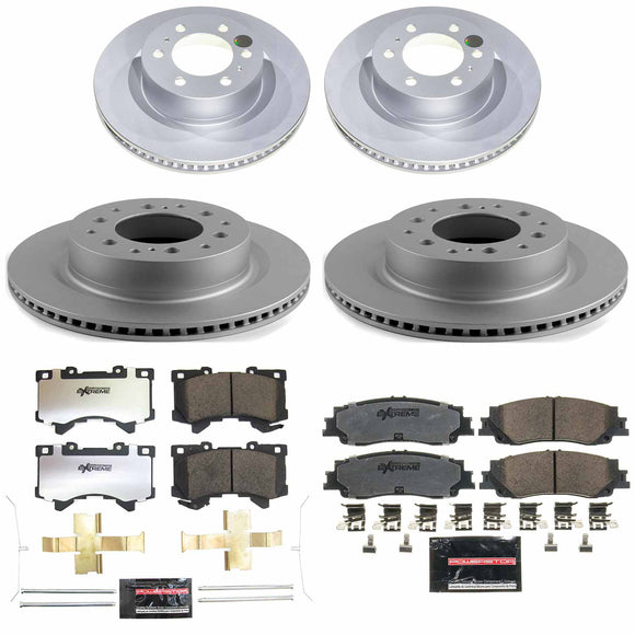 Z36 Truck & Tow Premium Carbon-Fiber Ceramic Brake Pad and Fully Coated Rotor Ki