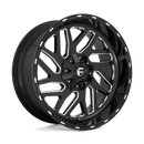 22x10 Fuel Off-Road D581 Triton Gloss Black Milled 6x135 ET-19 CB106.1 Wheel Rim