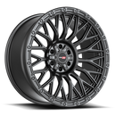 20x9 Vortek VRT-607 Spero Matte Black 5x127 ET12 CB78.1 Wheel Rim