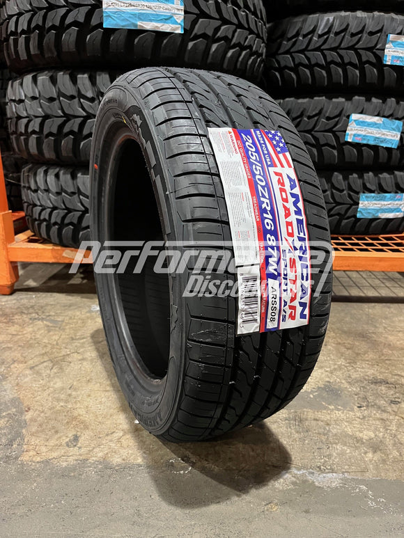 205/50ZR16 American Roadstar Sport A/S 87W BSW SL 205 50 16 2055016