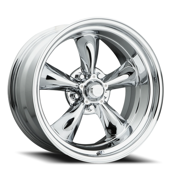 17X8 American Racing VN615 TORQ THRUST II 1 PC Chrome 5X114.3 ET8 wheel/rim