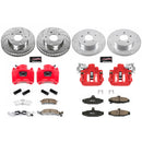 PowerStop Z23 Daily Driver Carbon-Fiber Ceramic Pads Drilled & Slotted Rotor & C