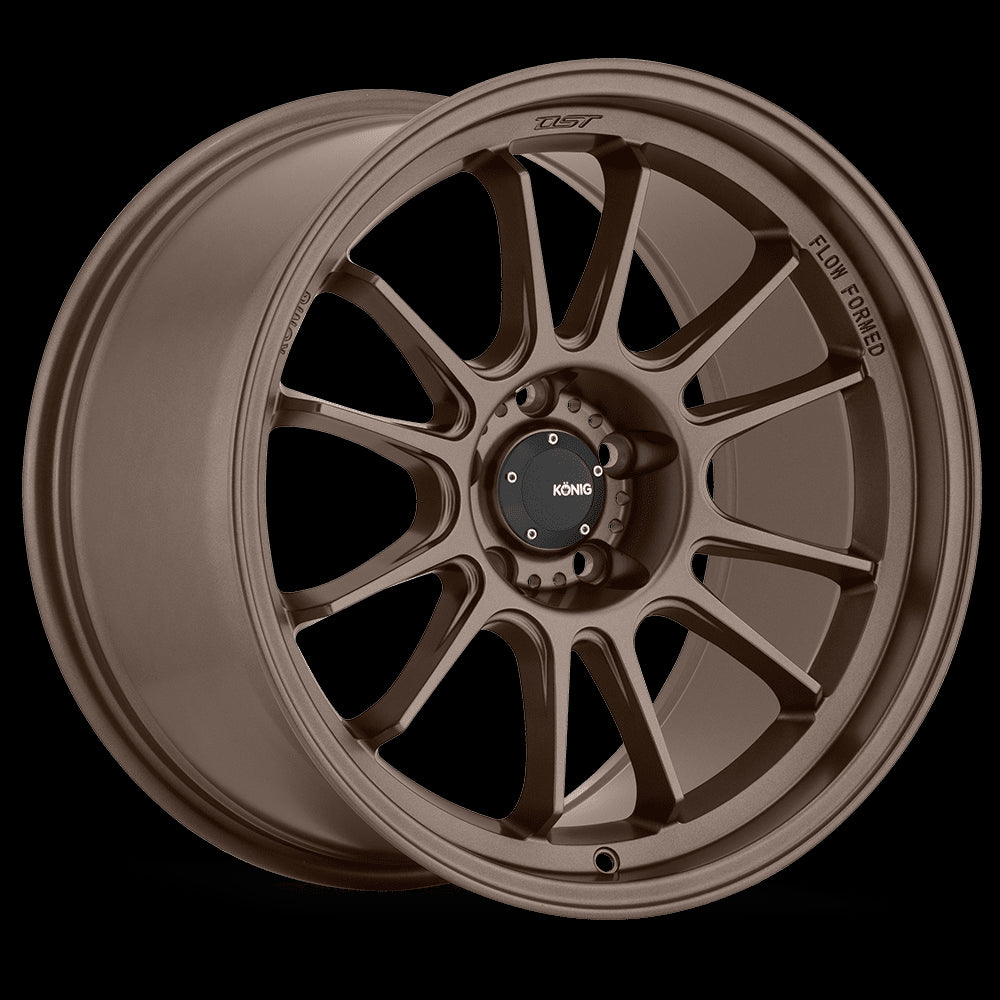 18x9.5 Konig Hypergram Race Bronze 5x114.3 5x4.5 ET25 Wheel Rim - 0