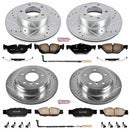 PowerStop Z23 Daily Driver Carbon-Fiber Ceramic Brake Pad and Drilled & Slotted