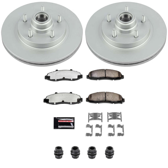 Z36 Truck & Tow Premium Carbon-Fiber Ceramic Brake Pad and Fully Coated Rotor Ki