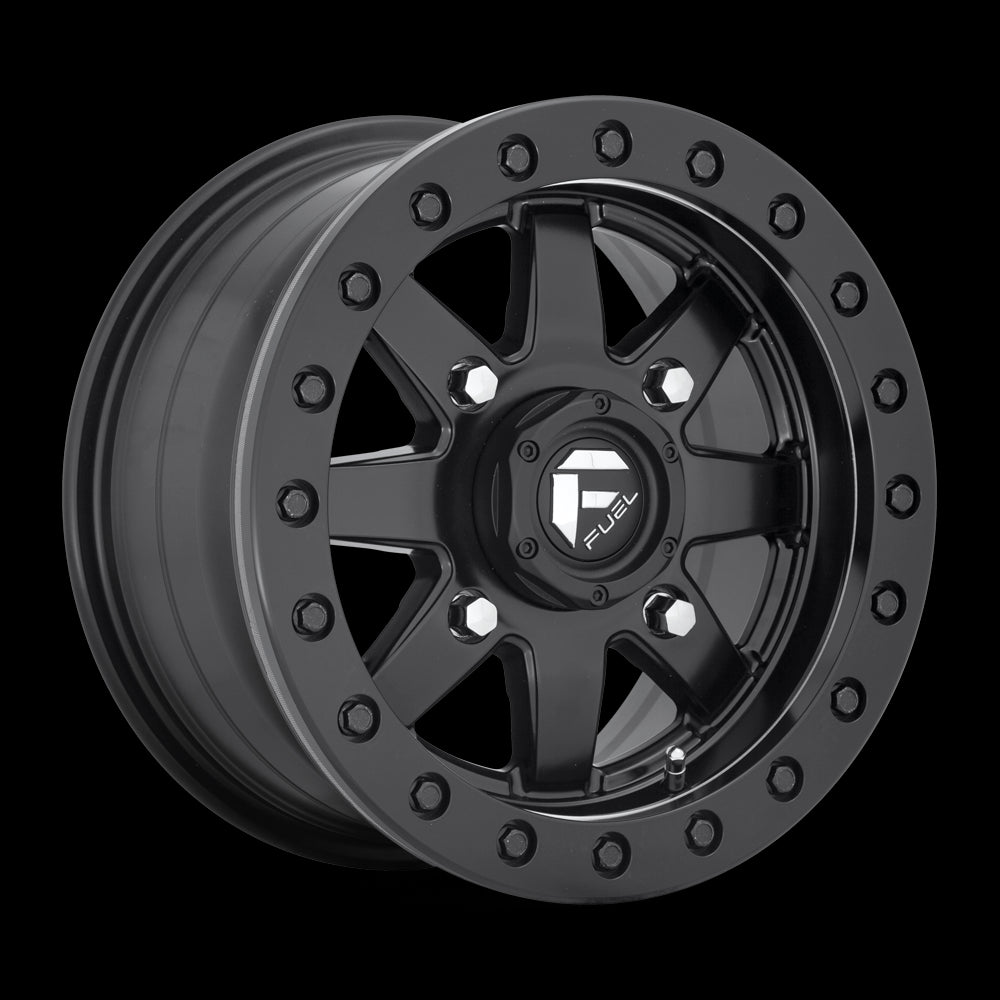 14X7 Fuel UTV D936 Maverick Beadlock Matte Black 4X137 ET38 wheel/rim