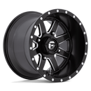 15X10 Fuel UTV D538 Maverick Matte Black Milled 4X156 ET0 Wheel Rim