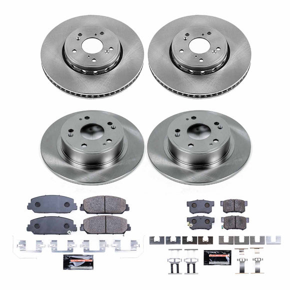PowerStop Track Day High-Performance Brake Pad and Rotor Kit