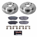 PowerStop Track Day Spec High-Performance Brake Pad and Rotor Kit