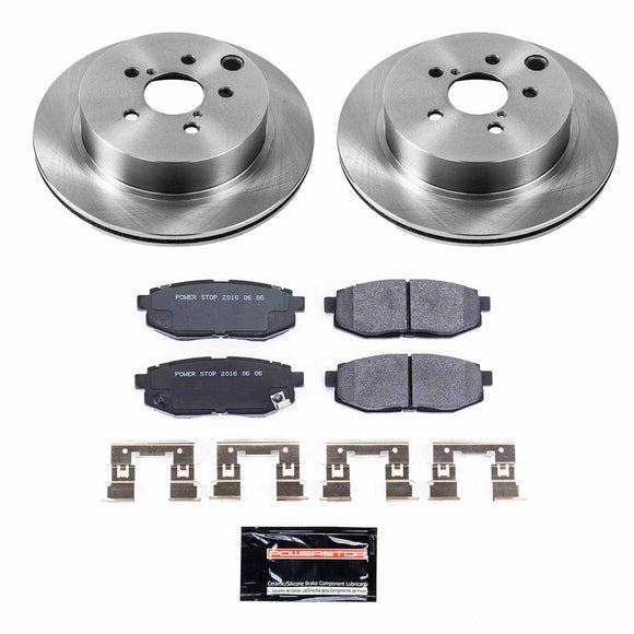 PowerStop Track Day Spec High-Performance Brake Pad and Rotor Kit