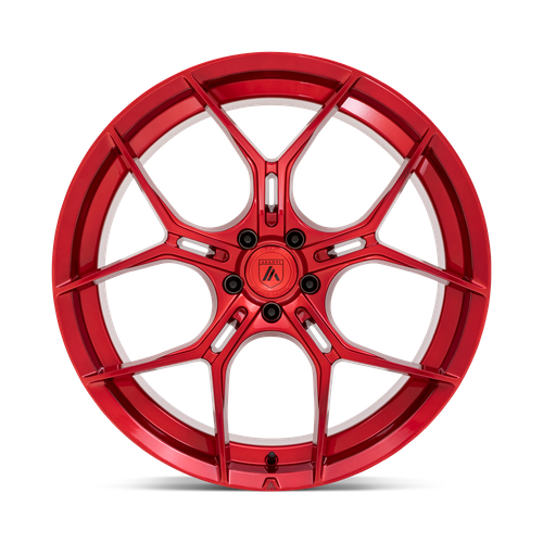 20X9 Asanti Black ABL-37 MONARCH Candy Red 5X112 ET38 wheel/rim