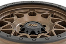 18x9 Rough Country 78 Series Bronze with Black Lip 5x5 ET0 Wheel Rim