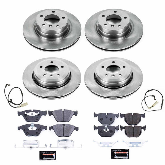 PowerStop Track Day High-Performance Brake Pad and Rotor Kit