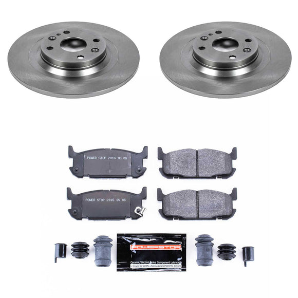 PowerStop Track Day Spec High-Performance Brake Pad and Rotor Kit