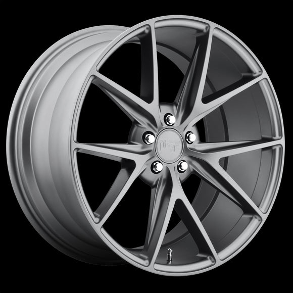 19x9.5 Niche Misano Matte Gunmetal Wheel/Rim 5x120 5-120 19-9.5