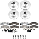 PowerStop Z36 Truck & Tow Premium Carbon-Fiber Ceramic Brake Pad and Fully Coate