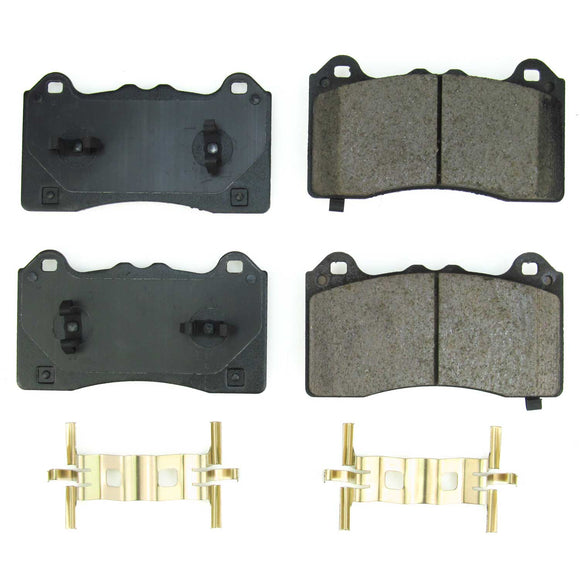 PowerStop Z17 Evolution Ceramic Brake Pads With Hardware
