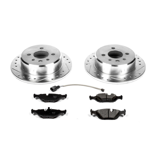 PowerStop Z23 Daily Driver Carbon-Fiber Ceramic Brake Pad and Drilled & Slotted