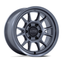 17X8.5 KMC KM729 Range Matte Anthracite 6x114.3 ET0 Wheel Rim