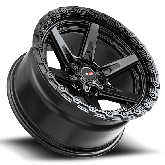 20x9 Vortek VRT-602 Argon Satin Black 6x135 ET20 CB106.1 Wheel Rim
