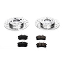 PowerStop Z23 Daily Driver Carbon-Fiber Ceramic Brake Pad and Drilled & Slotted