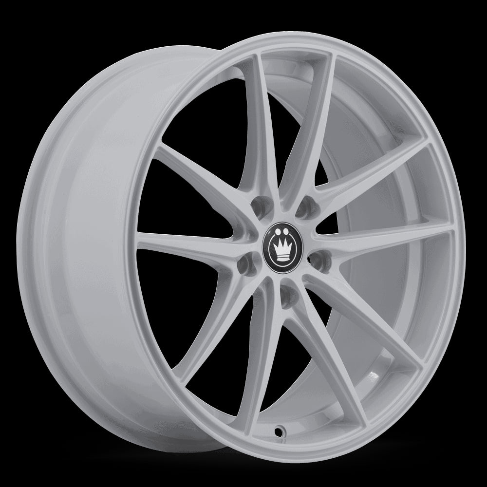 17x8 Konig Oversteer Gloss White 5x114.3 5x4.5 ET45 Wheel Rim - 0