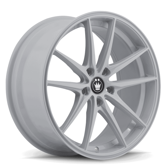 17x8 Konig Oversteer Gloss White 5x114.3 5x4.5 ET45 Wheel Rim
