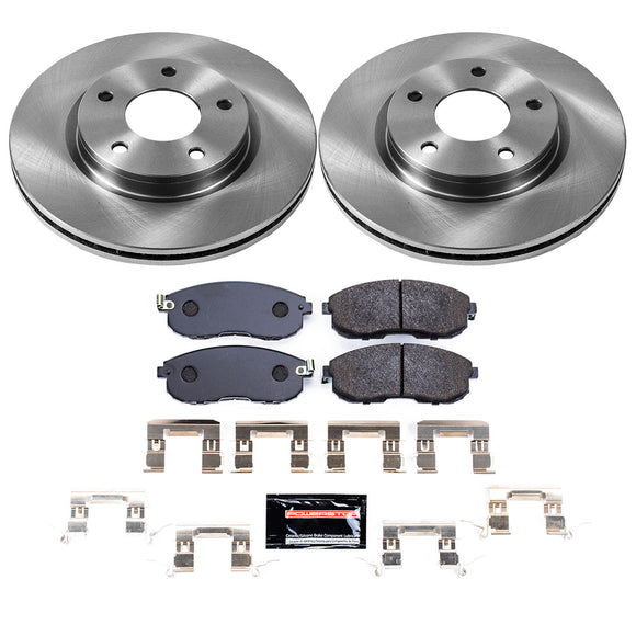 PowerStop Track Day High-Performance Brake Pad and Rotor Kit