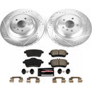 PowerStop Z23 Daily Driver Carbon-Fiber Ceramic Brake Pad and Drilled & Slotted