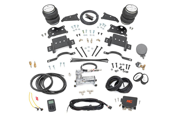Rough Country Air Spring Kit with compressor For Ram 2500 4WD 14-23