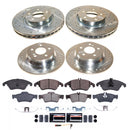 PowerStop Z23 Daily Driver Carbon-Fiber Ceramic Brake Pad and Drilled & Slotted