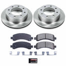 PowerStop OE Stock Replacement Low-Dust Ceramic Brake Pad and Rotor Kit