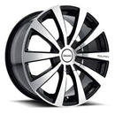 17x7 Touren TR3 Black-Machined Wheel/Rim 5x105 3130-7727M
