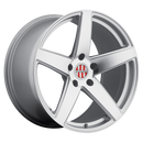 19x11 Victor Baden Silver Wheel/Rim 5X130 19-11 5-130 ET55-3