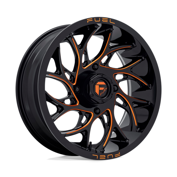 18X7 Fuel UTV D780 Runner UTV G-BLK-MILL-OR 4X137 ET13 wheel/rim