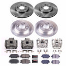 PowerStop OE Stock Replacement Low-Dust Ceramic Brake Pad, Rotor and Caliper Kit
