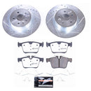 PowerStop Z36 Carbon-Fiber Ceramic Brake Pad with Drilled and Slotted Rotor Kit