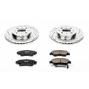 PowerStop Z23 Daily Driver Carbon-Fiber Ceramic Brake Pad and Drilled & Slotted