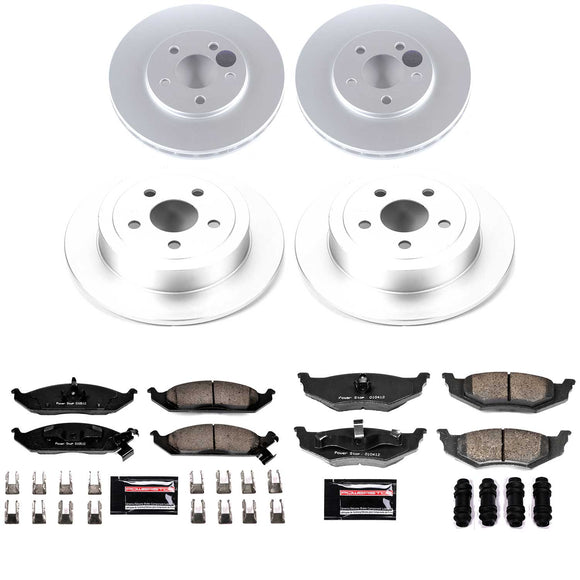 Z23 Daily Driver Premium Carbon-Fiber Ceramic Brake Pad and Fully Coated Rotor K