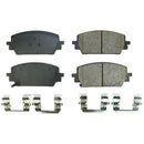 PowerStop Z17 Evolution Ceramic Brake Pads With Hardware
